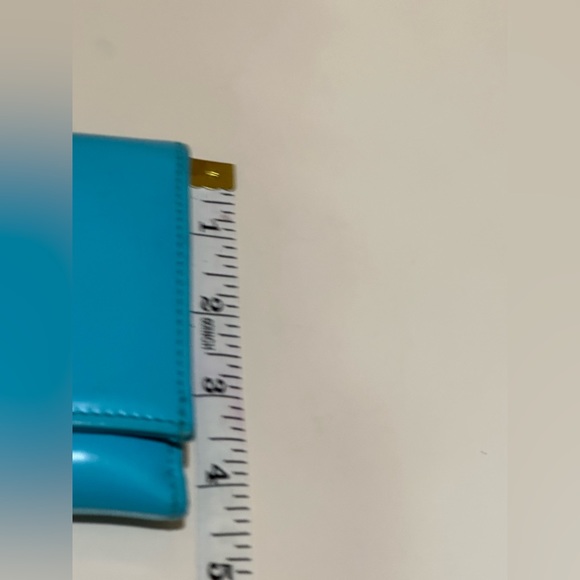 Gucci Interlocking GG Aqua Blue Long Crystal Wallet - Picture 6 of 11